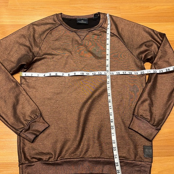 SCOTCH & SODA Women's Brown Crewneck Sweater L - Picture 3 of 11